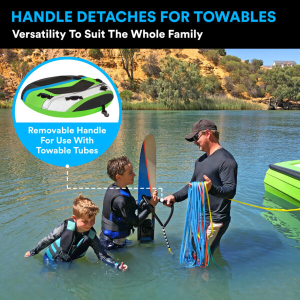 75ft Pro Ski Rope, 7 Section - Sunset Edition - Image 4
